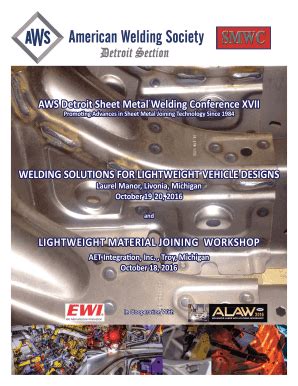 sheet metal welding conference xvii|aws welding conference 2023.